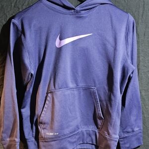 Girls large nike hoodie